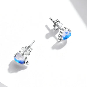 925 Sterling Silver Moonstone Earrings for Women