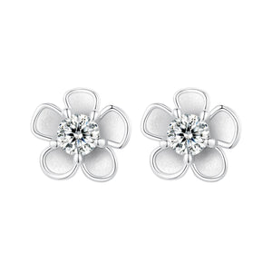 S925 Sterling Silver 3.00 Carat Moissanite Earrings for Women