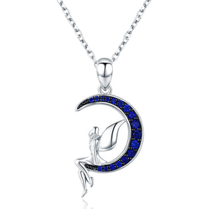 925 Sterling Silver Adjustable Necklace with Pendant for Women