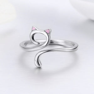 S925 Sterling Silver Adjustable Ring for Women