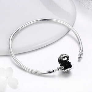 925 Sterling Silver SCB Bracelet Style Nan Size 17.0 for Women