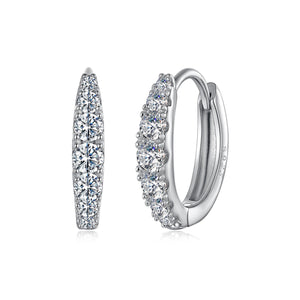 925 Sterling Silver + Moissanite Necklace for Women