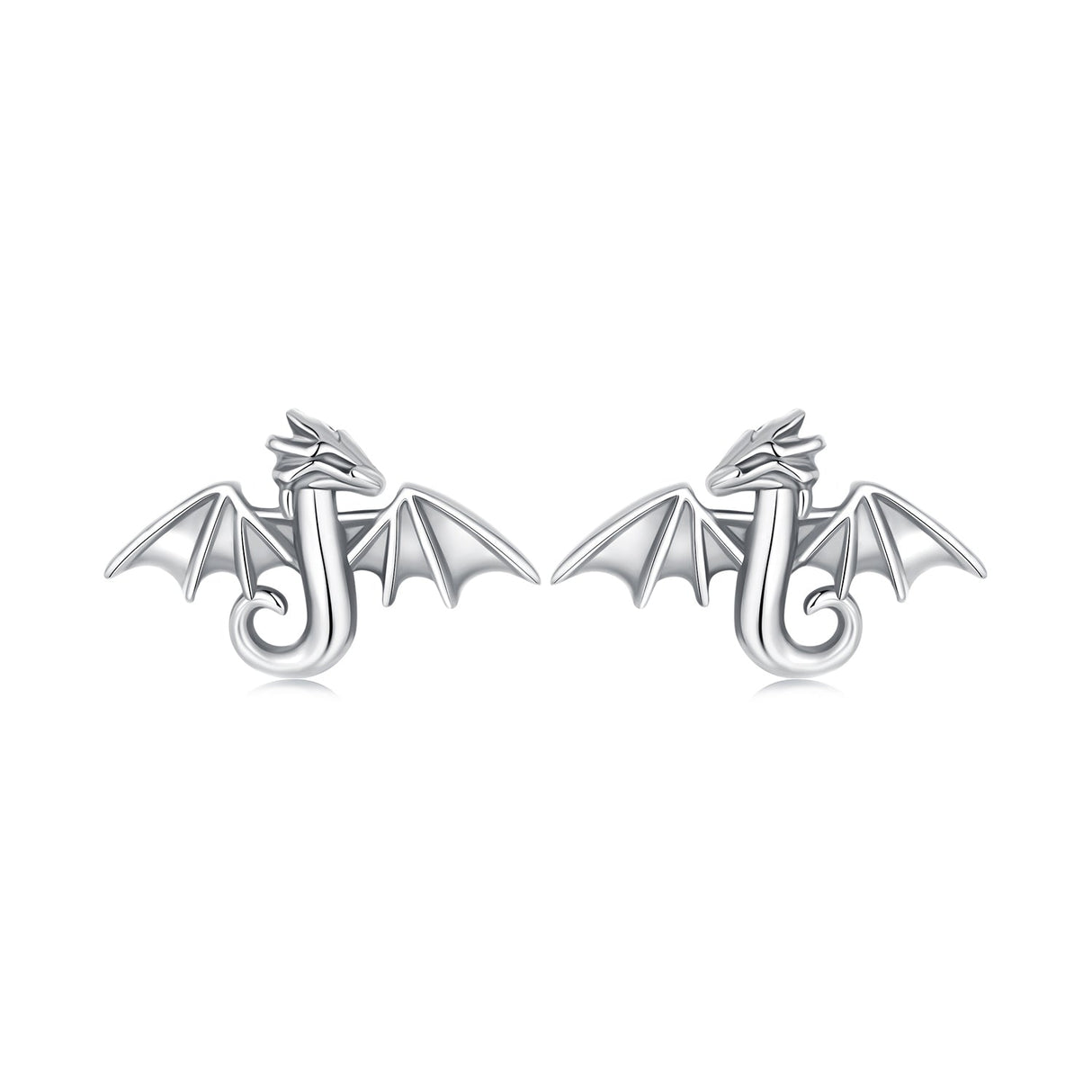 925 Sterling Silver Earrings with Oxidized Finish, 0.7*1.1cm