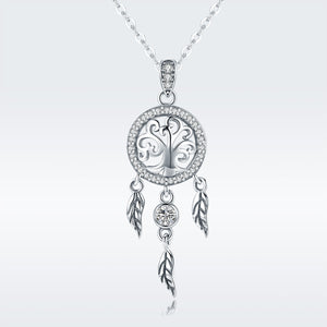 925 Sterling Silver Necklace 36-45cm with Pendant for Women