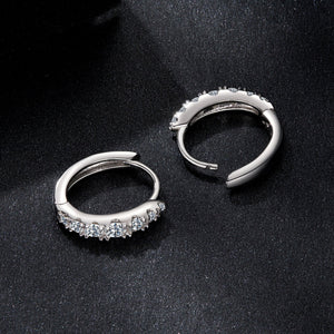 925 Sterling Silver + Moissanite Necklace for Women