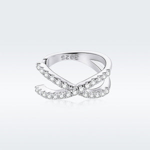 925 Sterling Silver Earrings with Pavé Setting CZ - 1.2cm Diameter
