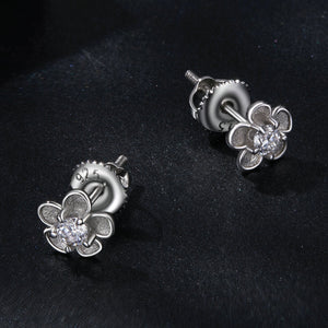 S925 Sterling Silver 3.00 Carat Moissanite Earrings for Women