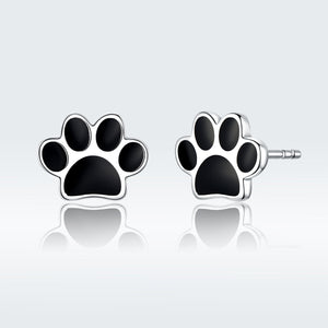 925 Sterling Silver Earrings with Enamel Finish