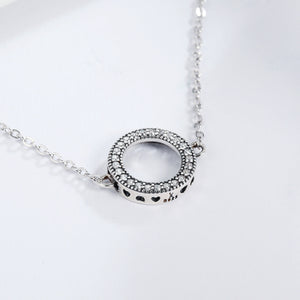 925 Sterling Silver Bracelet 26.5CM with 1.5*1.1CM Pendant for Unisex