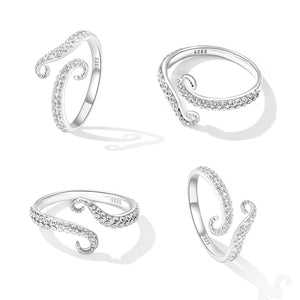 S925 Sterling Silver 0.2cm Platinum Plated Ring