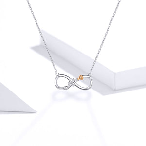 925 Sterling Silver Necklace 40-45cm for Women