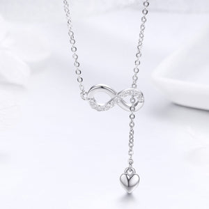 925 Sterling Silver Adjustable Necklace 38-45cm for Women