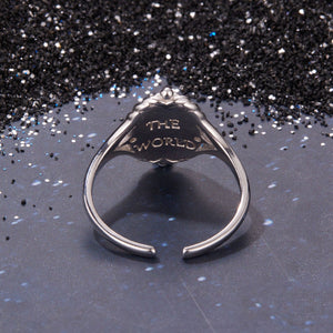 925 Sterling Silver Pendant 1.5*1.2 cm with Enamel and CZ for Women