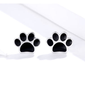 925 Sterling Silver Earrings with Enamel Finish