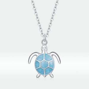 925 Sterling Silver Adjustable Necklace with Pavé CZ and Enamel, 44cm