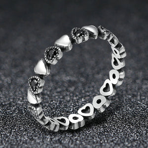 925 Sterling Silver Ring - Stylish Design for Women
