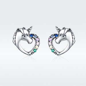 925 Sterling Silver Earrings with Oxidized Finish and Pavé Setting