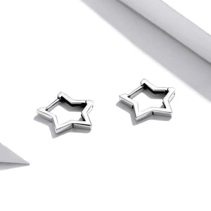 925 Sterling Silver Earrings 1.5cm x 1.7cm for Women