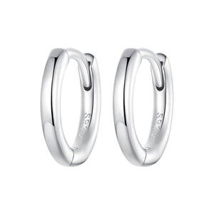 925 Sterling Silver & White Gold Plated Earrings for Women