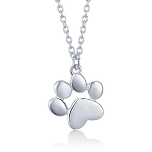 925 Sterling Silver Necklace with SCN Pendant 1.5x1.4cm for Women