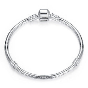 925 Sterling Silver 17cm Bracelet for Women
