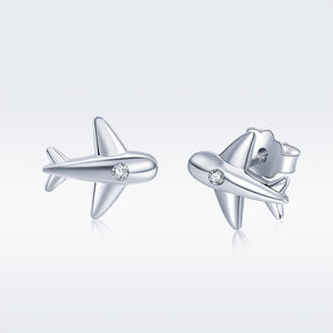 925 Sterling Silver Earrings with Pavé Setting CZ for Women