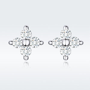 925 Sterling Silver CZ Earrings for Women