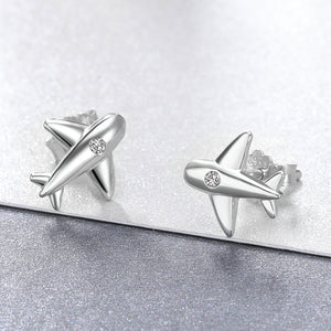925 Sterling Silver Earrings with Pavé Setting CZ for Women
