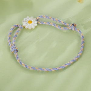 925 Sterling Silver Plated Platinum Deep Seashell Bracelet 24cm Adjustable for Women