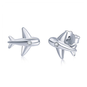 925 Sterling Silver Earrings with Pavé Setting CZ for Women