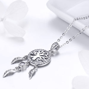925 Sterling Silver Necklace 36-45cm with Pendant for Women