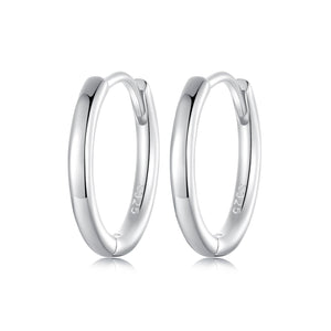 925 Sterling Silver & White Gold Plated Earrings for Women