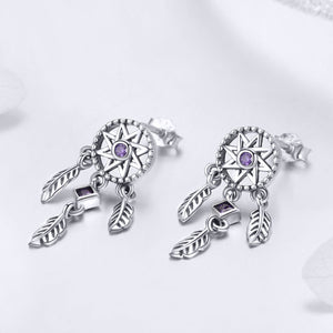 S925 Sterling Silver Pavé Setting CZ Earrings