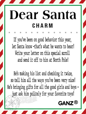 Dear Santa Charm