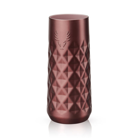 Paragon-stainless-steel-champagne-flute-in-rose-viski®-Champagne-Glasses