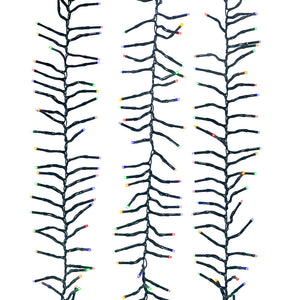 480-Light Fairy Multicolor LED Cluster Garland