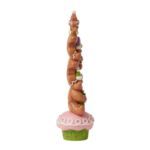 Stacked Gingerbread Figurine