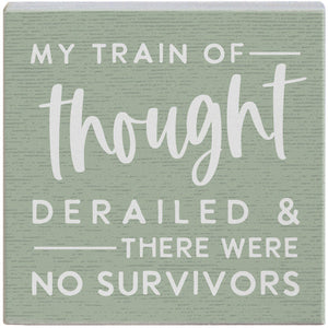 Small Talks Sign - Train Of Thought