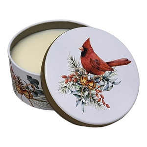 Cardinal Harmony Candle - A Festive Touch of Nature