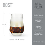 Wine freeze™ xl cup in tortoise by host®