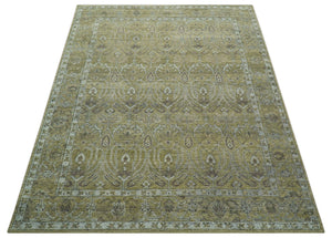 Dune Earthy Neutral Custom Made Camel Turkish Hand Knotted Wool Rug