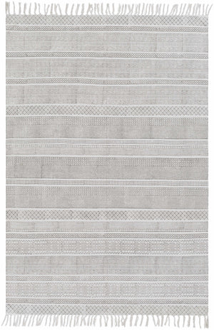 Durbin Off-White Cotton Flatweave Carpet - Clearance