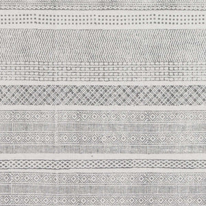 Durbin Off-White Cotton Flatweave Carpet - Clearance