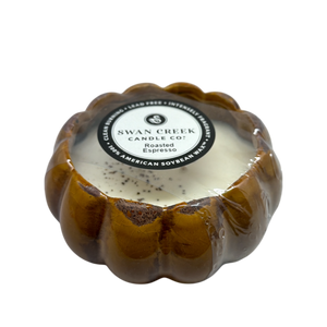 Small Petal Bowl  Soy Candle - Roasted Expresso