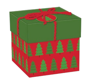 Gift Box Cube for Gift Cards - 3" x 3" -  Joy Present Stack
