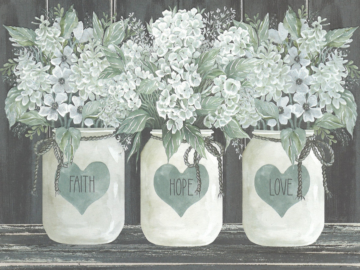 Faith Hope Love Card  - Wedding Card