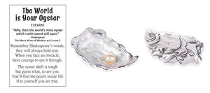 The World is your Oyster Charm