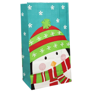Paper Small Treat Sacks - Set of 10 - Penguin