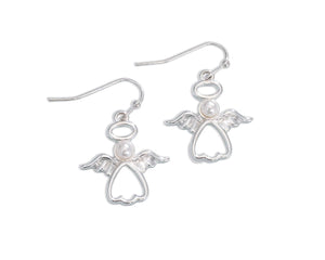 Angels with Pearls Earrings