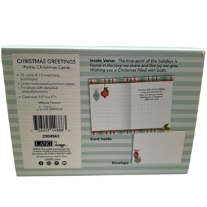 Christmas Greeting Petite Christmas Cards